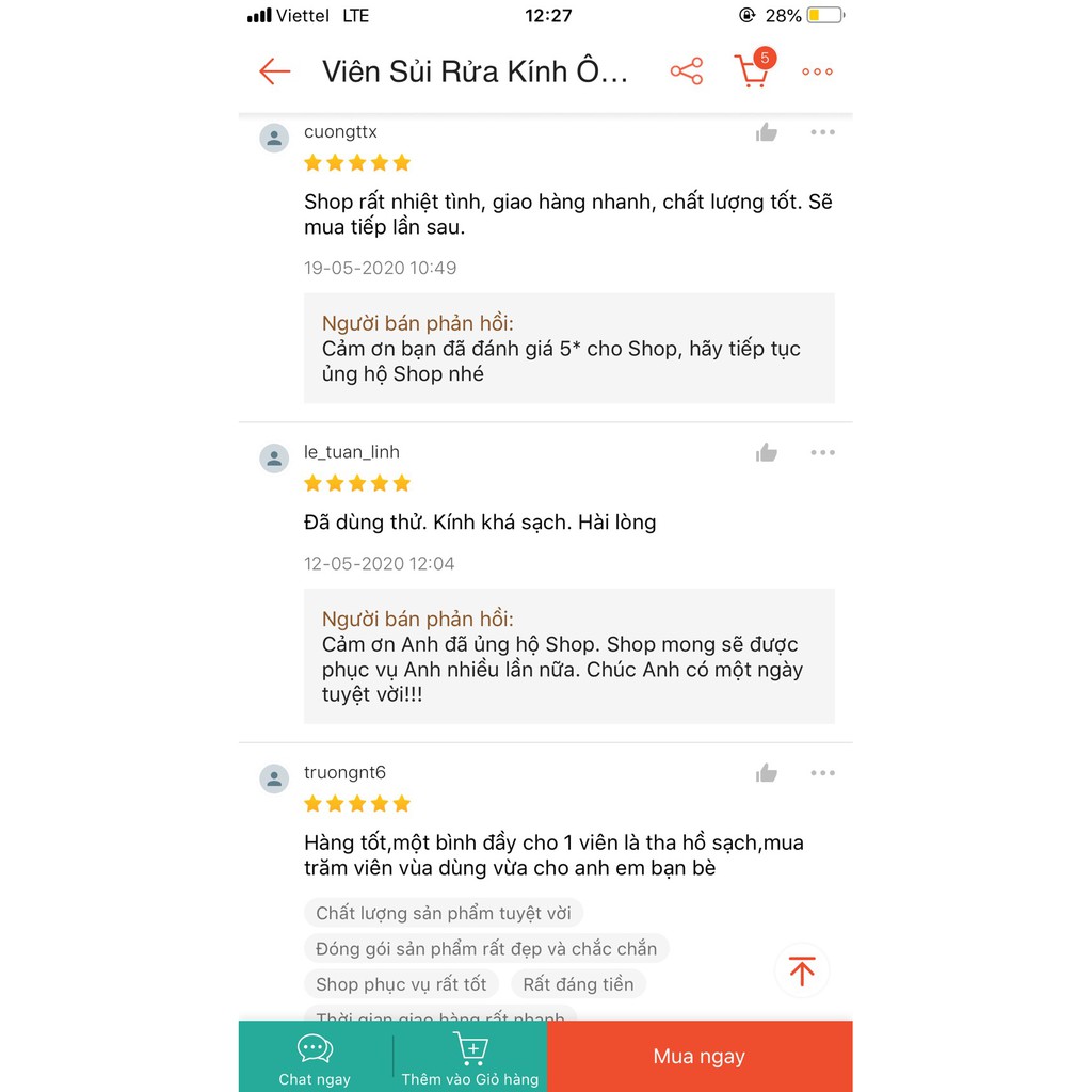 Viên Sủi Rửa Kính Ô Tô-1 Viên❤️Freeship❤️-Lau Kính,Chùi Kính Siêu Sạch Tiện Lợi