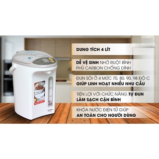 Bình thủy điện panasonic nc-eg4000csy 4 lít