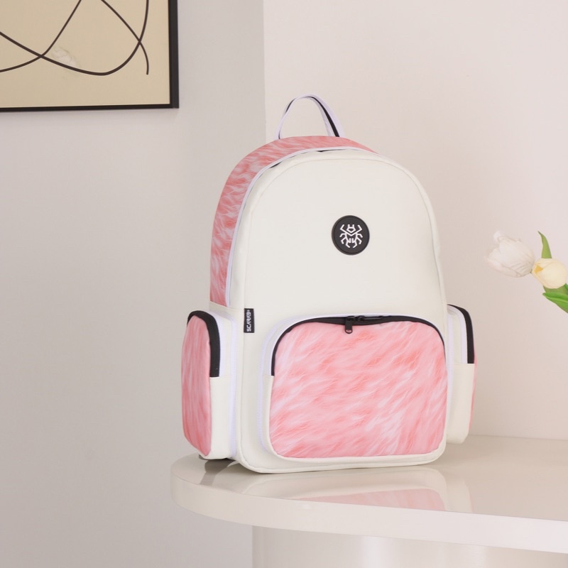 Balo Thời Trang Nam Nữ, Ba Lô Đi Học SCARAB - NATURAL™ Backpack Unisex Streetwear