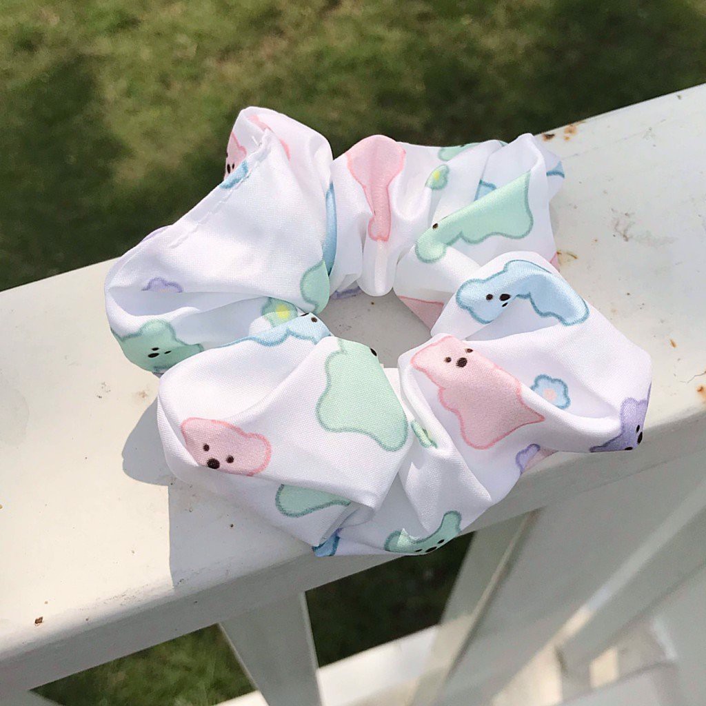 Cột tóc Scrunchies Gummy Bear xinh CT104