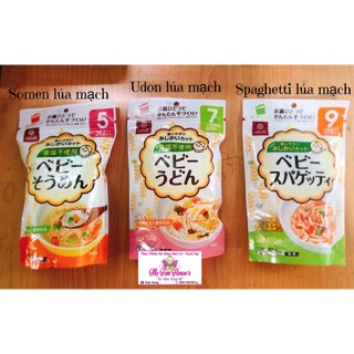 Mỳ Somen - Udon - spaghetti tách muối Hakubaku Nhật cho bé ăn dặm 5M 7M 9M (date: 2021)