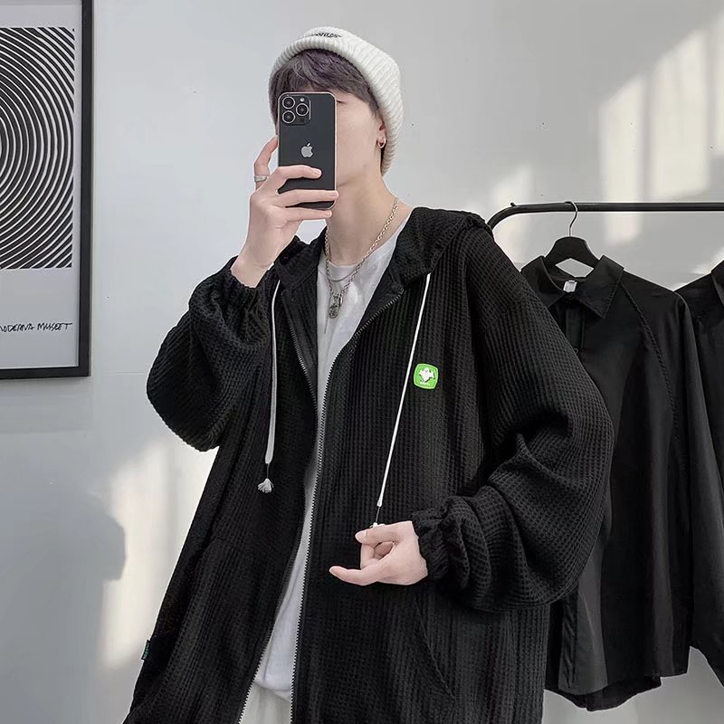 Áo Khoác Hoodie Phong Cách Đường Phố Cá Tính Cho Nam