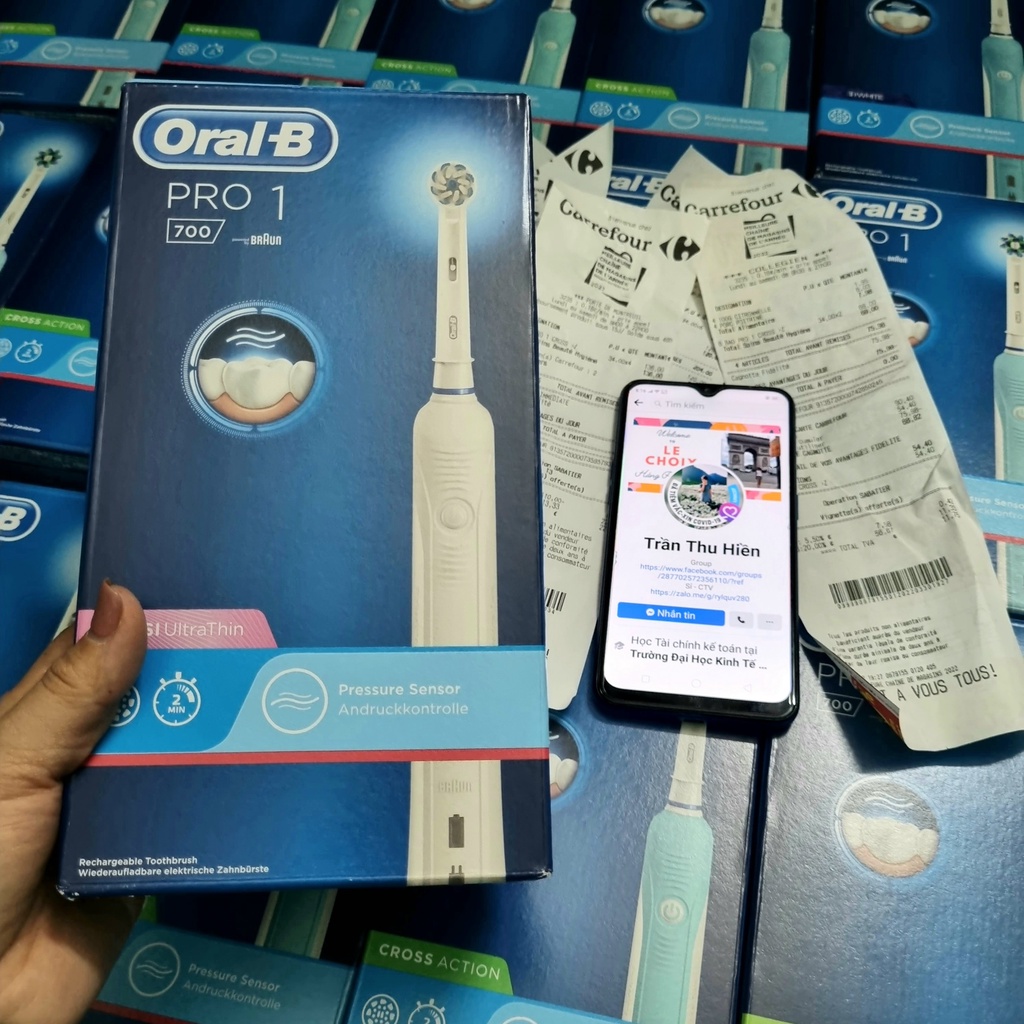 Bàn chải điện Oral-b Pro 1 700