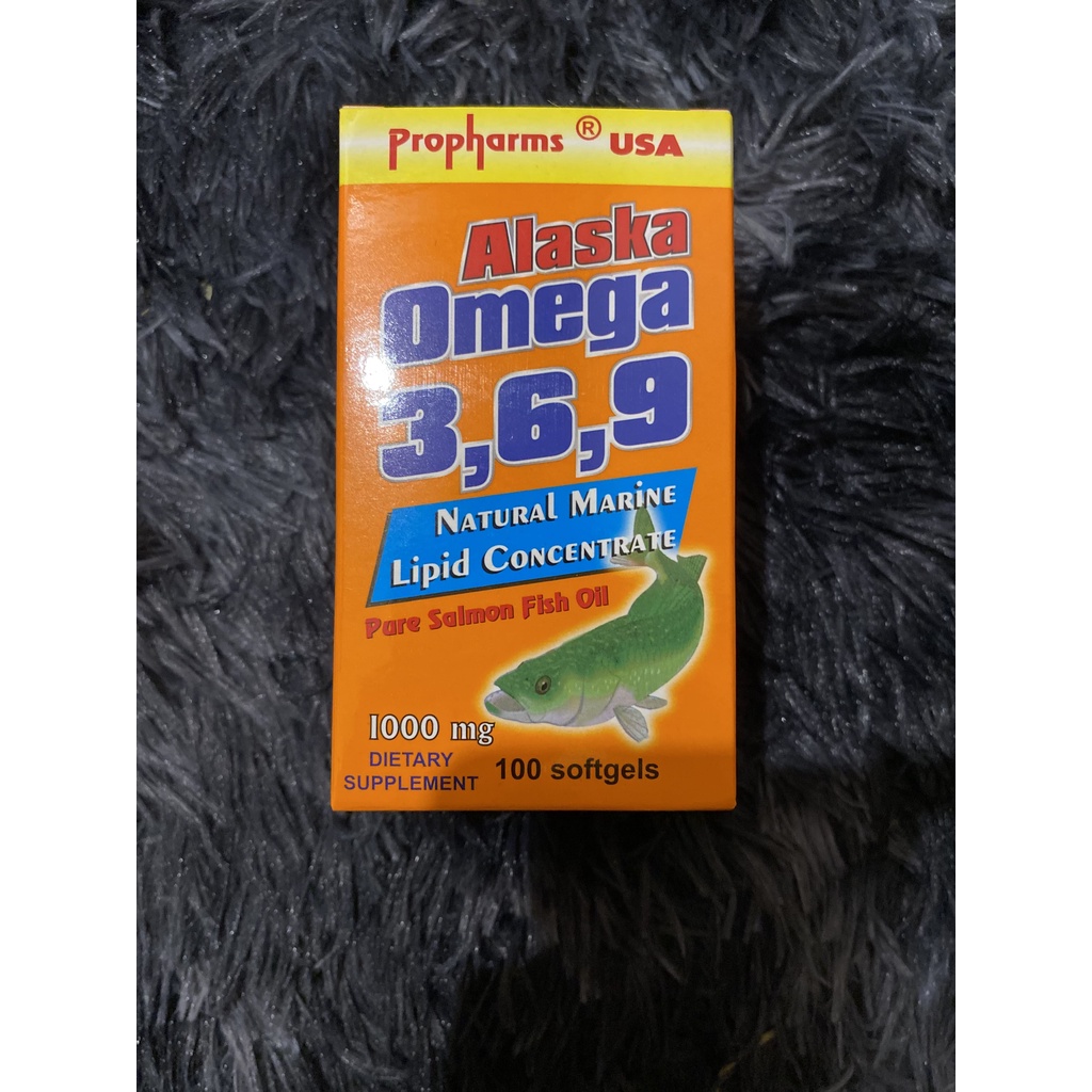 OMEGA 3-6-9 ALASKA CHAI 100 VIÊN