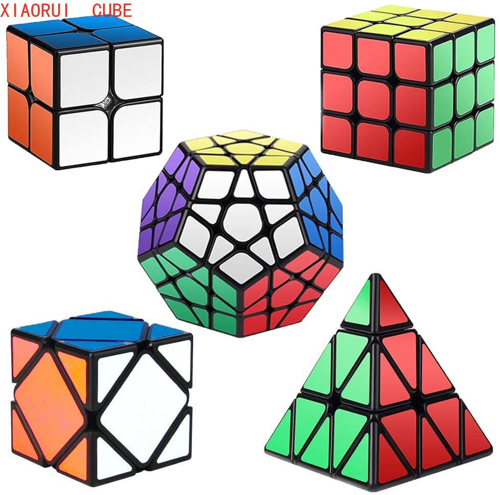 Bộ 5 khối rubik rèn luyện trí óc sáng tạo