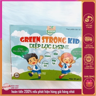 (10 gói lẻ) Diệp lục lysine Chính Hãng