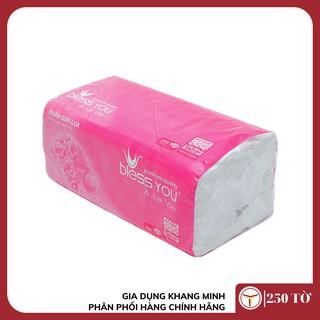 Khăn Giấy Lụa Bless You 2 Lớp Cao Cấp 250 Tờ
