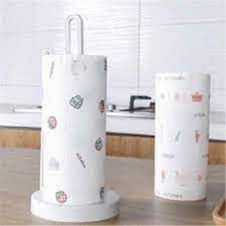 Cuộn khăn giấy thấm dầu mỡ hình củ quả dễ thương