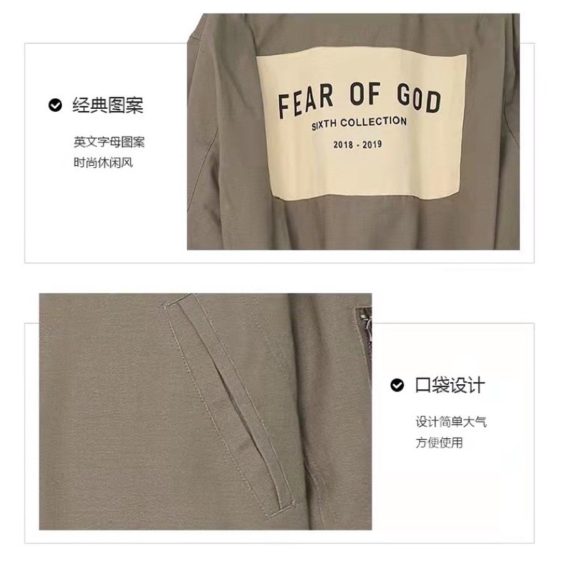 ⚡️⚡️Áo Khoác FEAR OF GOD 6TH cao cấp/Áo Bomber FEAR OF GOD 6TH - áo khoác ESSENTIALS