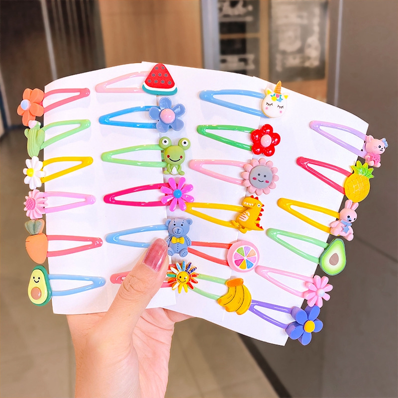 Set 5 Kẹp Tóc Công Chúa Dễ Thương Cho Bé Gái