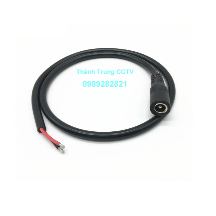 Jack DC cái 5.5*2.5mm dài 26cm
