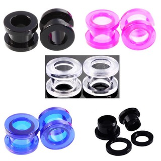Phụ kiện nong lỗ tai 2mm-22mm bằng acrylic cao cấp