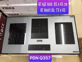 Bếp từ ba cao cấp Pedini Q357