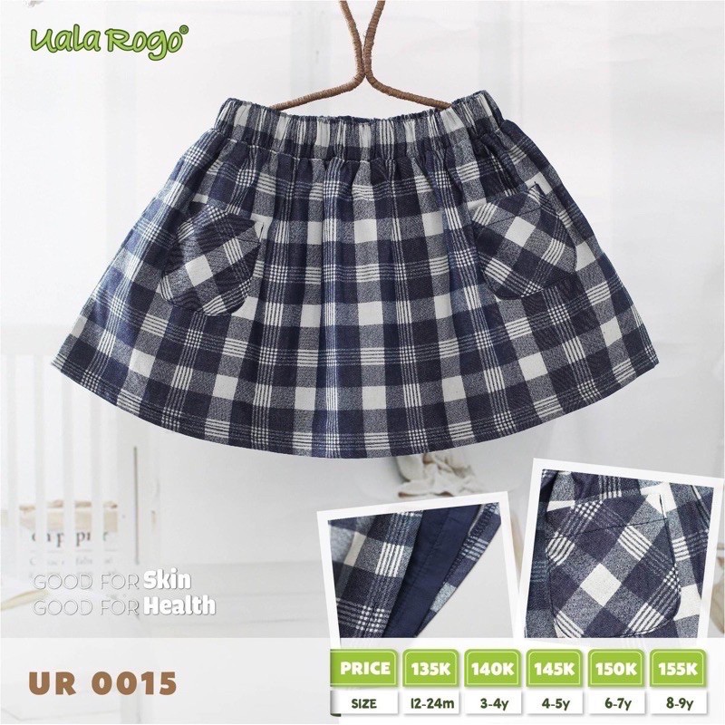 [Hot Sale] Áo cộc tay/ quần / chân váy Uala Rogo cho bé gái