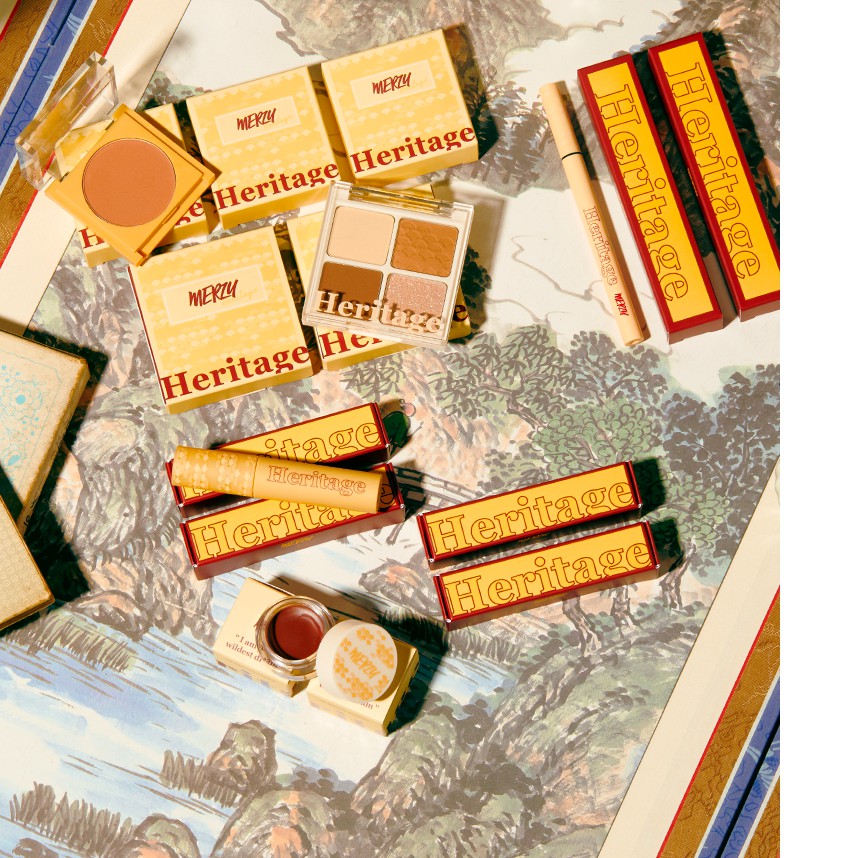 Bảng Phấn Mắt 4 Ô Merzy The Heritage Shadow Palette 8g | BigBuy360 - bigbuy360.vn