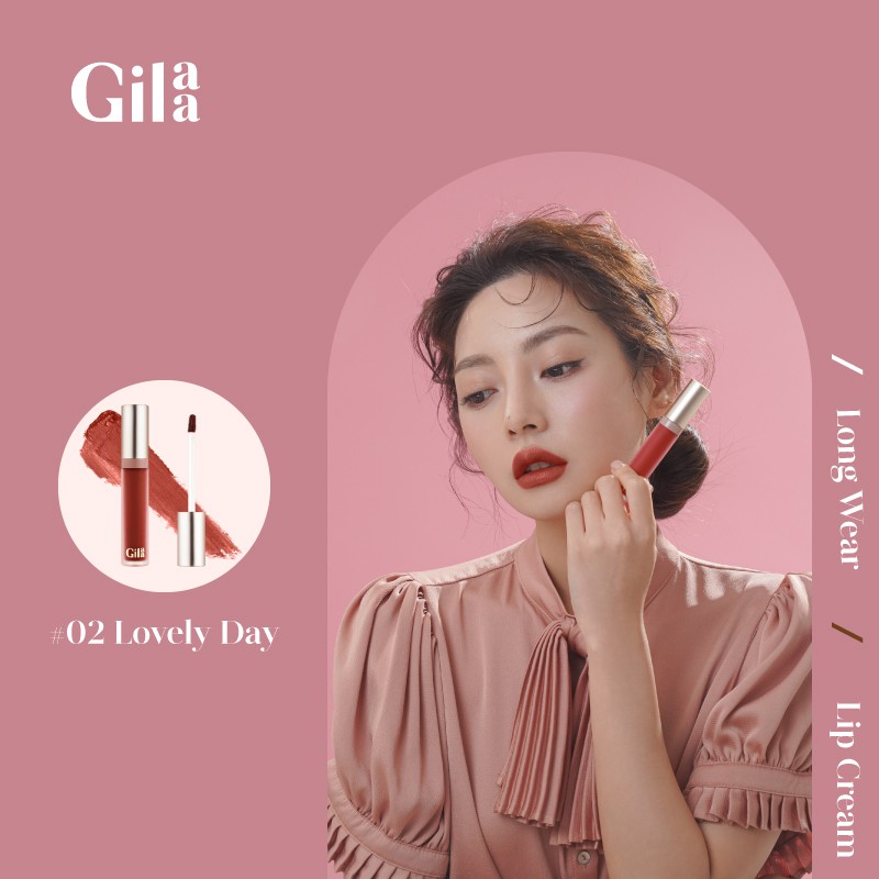 Son kem lì Gilaa long wear lip cream (1.7g) - Minisize | Thế Giới Skin Care