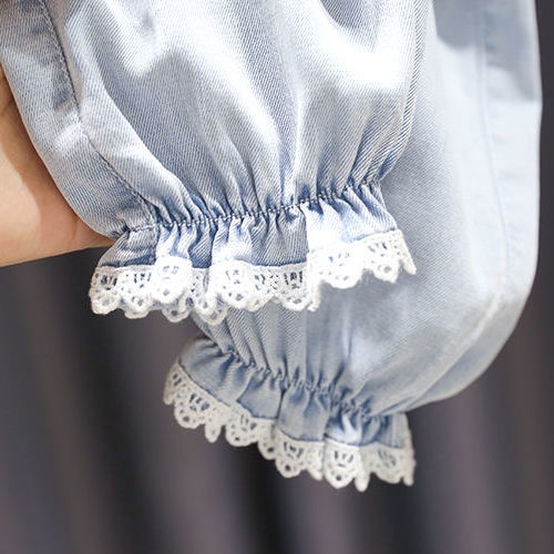Quần Jean Siêu Mềm Thời Trang Mới Cho Bé Gái 1-5 Tuổi