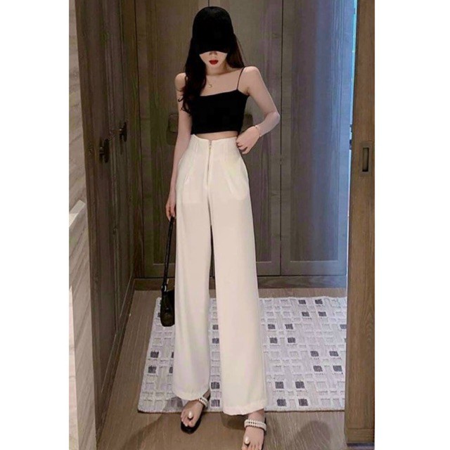 Quần xuông khoá trước, quần ống xuông ly bụng | BigBuy360 - bigbuy360.vn