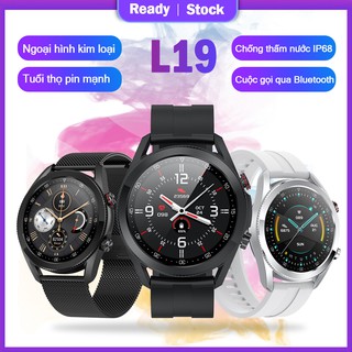 L19 Smart Watch Multifunction ECG PPG Health Monitor Smartwatches For IOS Android