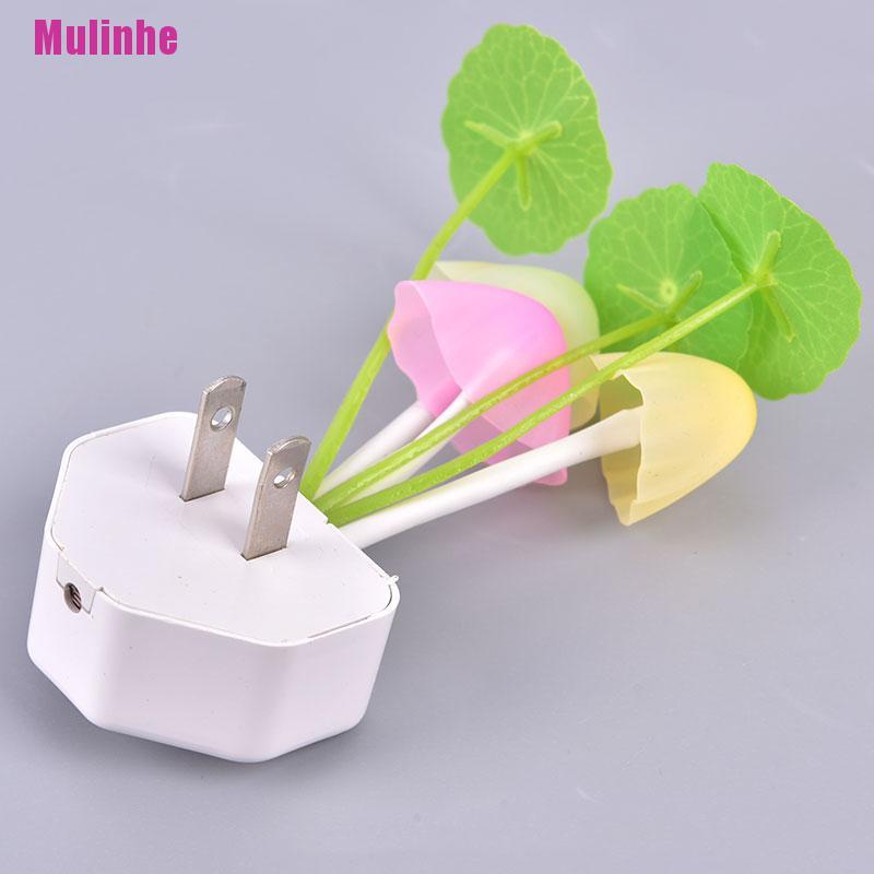 Đèn Ngủ LED Hình Nấm Gắn Tường Trang Trí Lãng Mạn