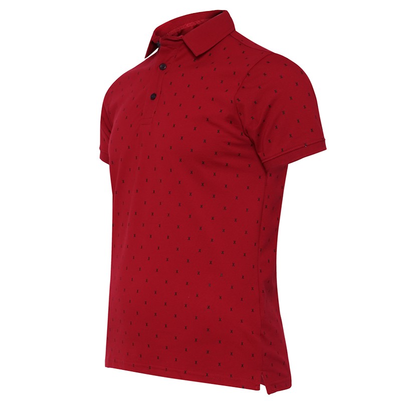 Áo phông nam có cổ họa tiết chữ X GU02 PigoFashion thời trang chọn size và màu | BigBuy360 - bigbuy360.vn