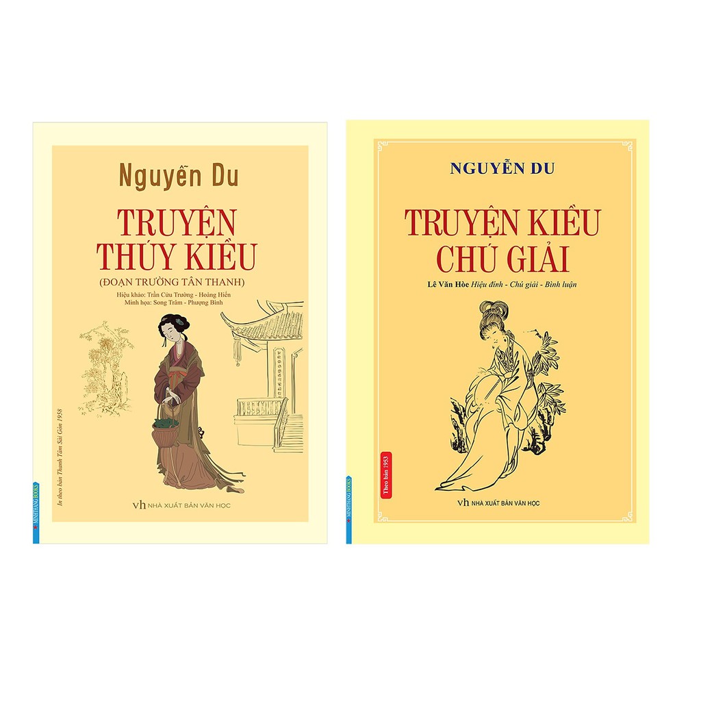 Sách - Combo Truyện Kiều chú giải + Truyện Thúy Kiều