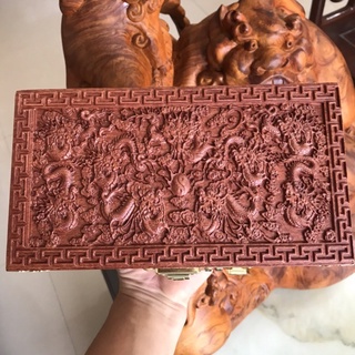 Hộp Tiết Kiệm-Chữ Thọ-Gỗ Hương100%
