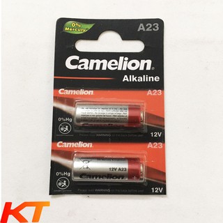 Pin A23 12v Camelion Alkaline A23, 23A, 23AE, MN23 Plus (vỉ 2 viên).