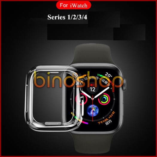 Ốp viền silicon bảo vệ apple watch