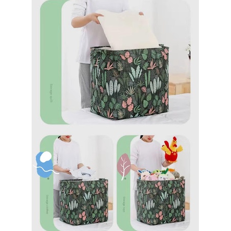 TÚI ĐỰNG CHĂN GA, QUẦN ÁO CỠ LỚN CÓ KHÓA KÉO - LẶT VẶT SHOP