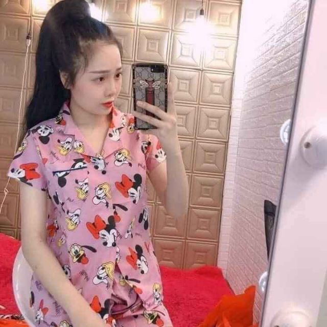 Combo 3 bộ pizama cộc tay