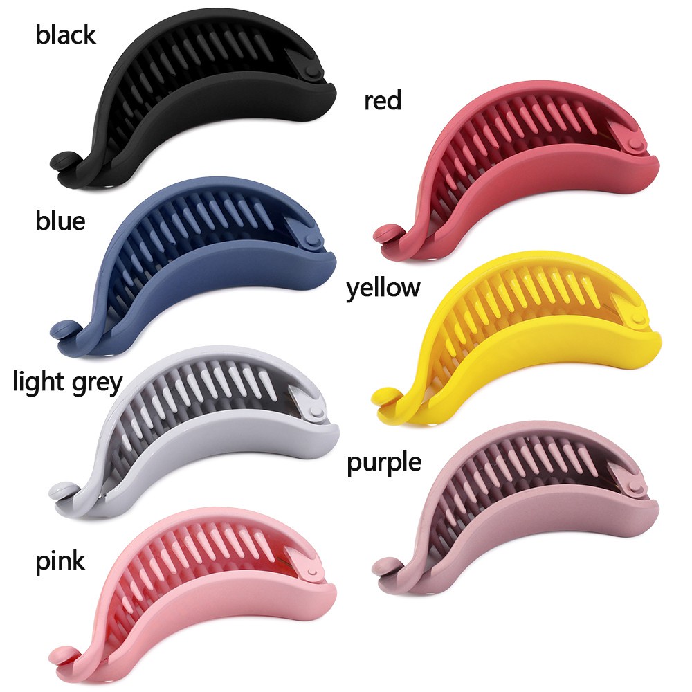 Kẹp Tóc Hình Quả Chuối Màu Sắc Ngọt Ngào Đáng Yêu Cho Nữ