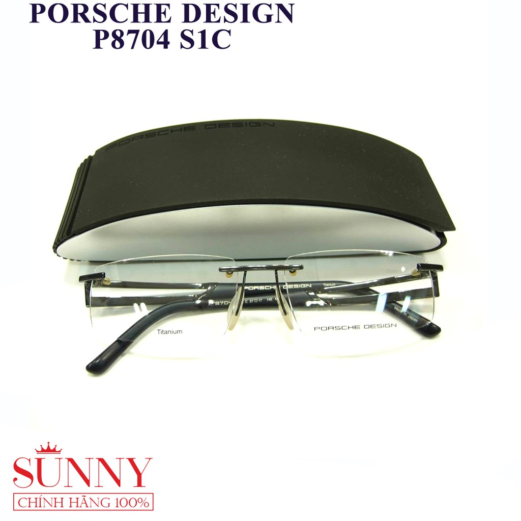 Gọng kính Porsche Design P8704 S1C chính hãng, bảo hành toàn quốc