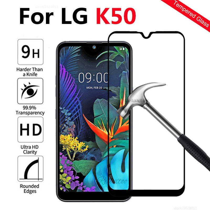 Kính cường lực bảo vệ màn hình cho LG k50 Q60 V50 V40 V20 V30 G7 G8 + G7+ Plus kèm phụ kiện