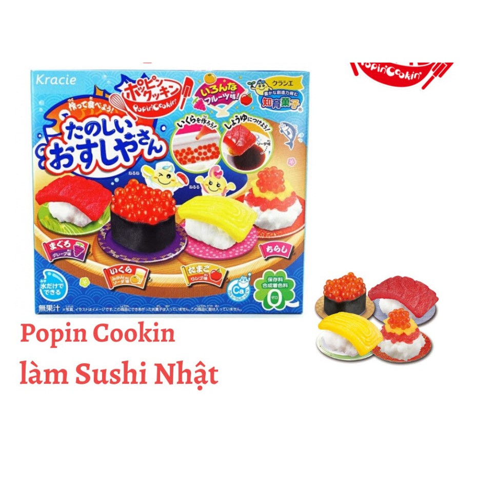 Bộ đồ chơi làm bánh ăn được Popin Cookin - nhập khẩu Nhật Bản