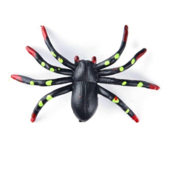Nhện Giả Bằng Cao Su Trang Trí Lễ Halloween - Phụ Kiên Hóa Trang, Trang Trí
