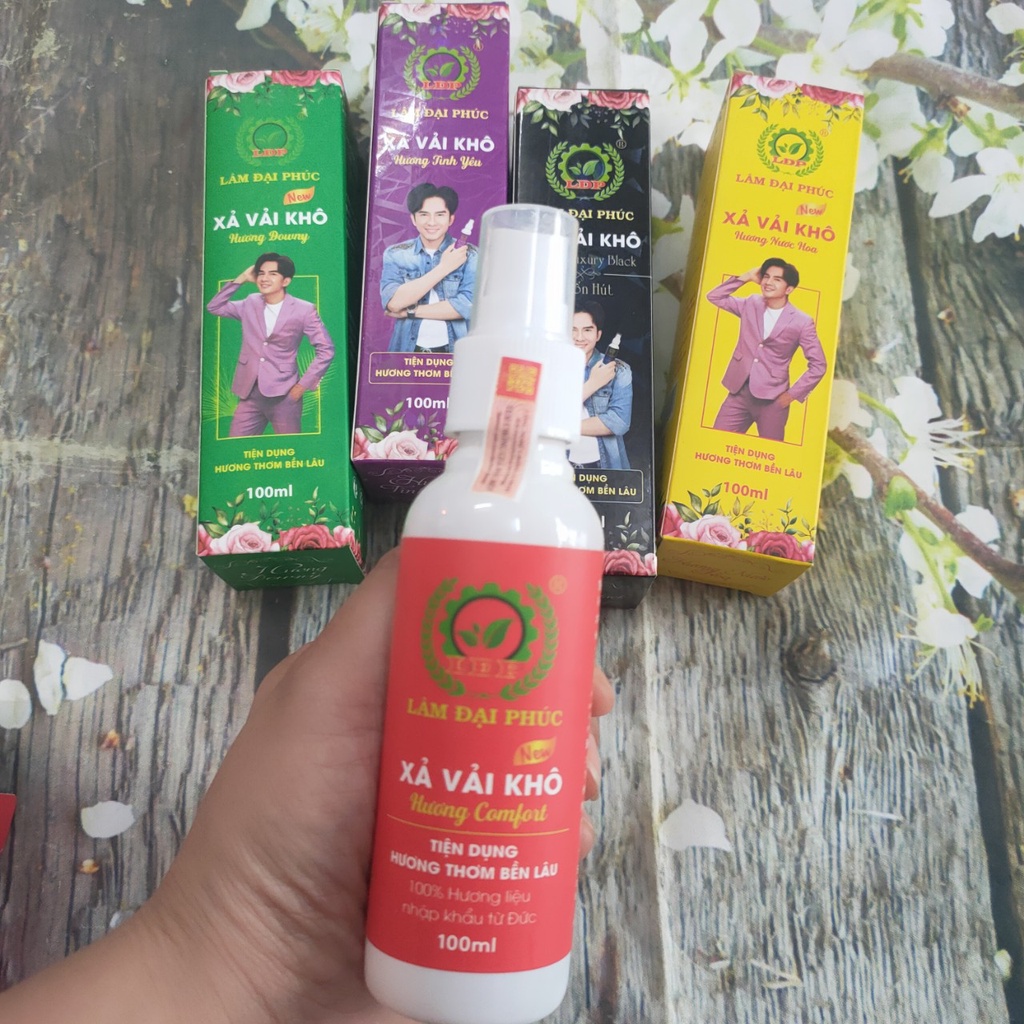 Xịt  Vải Khô Hương nước hoa- Đan Trường