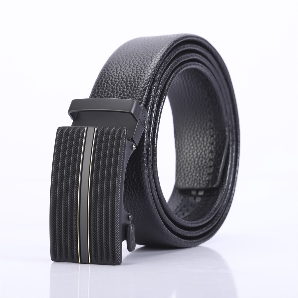 Thắt Lưng Nam Da Bò DETU L3115 Khóa Tự Động Cao Cấp