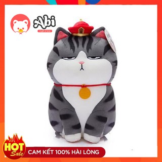 Mèo Hoàng Thượng Và Chó Ầu Mai Gót Nhồi Bông Cao Cấp Size 30 cm