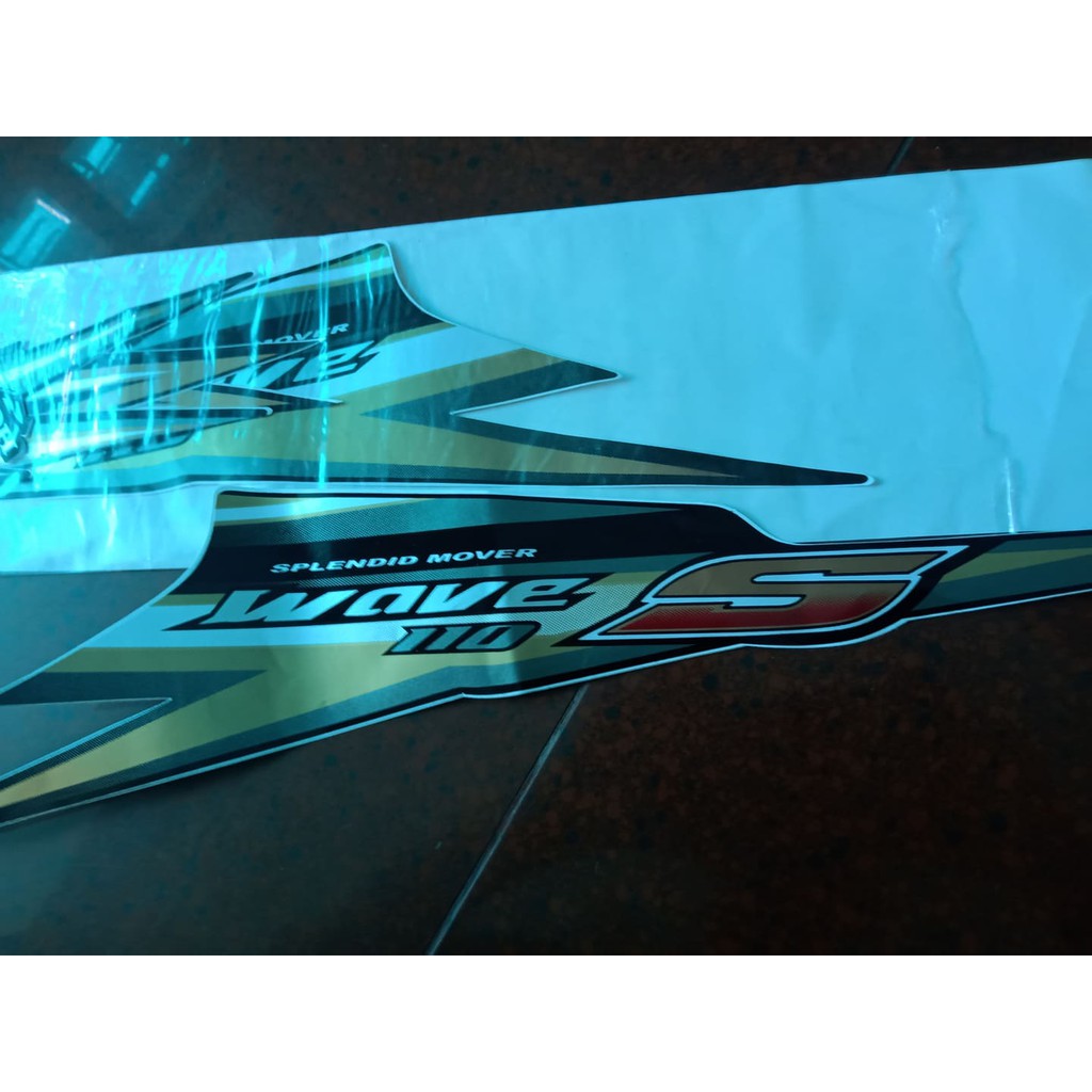 Tem Xe Wave S110 đen