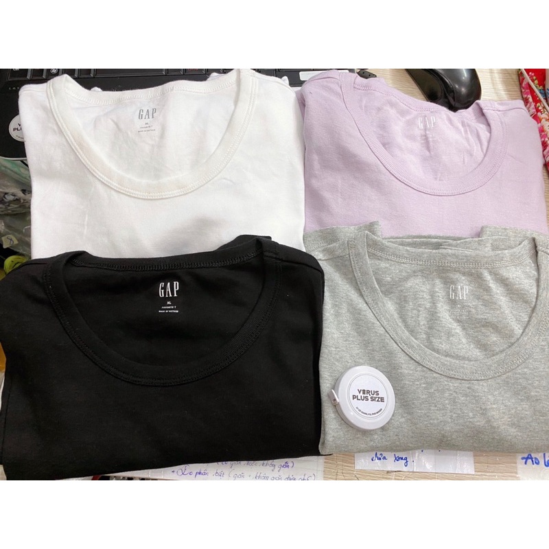 [virusplussize] Sale outlet - Áo thun GAP tay dài basic body bigsize