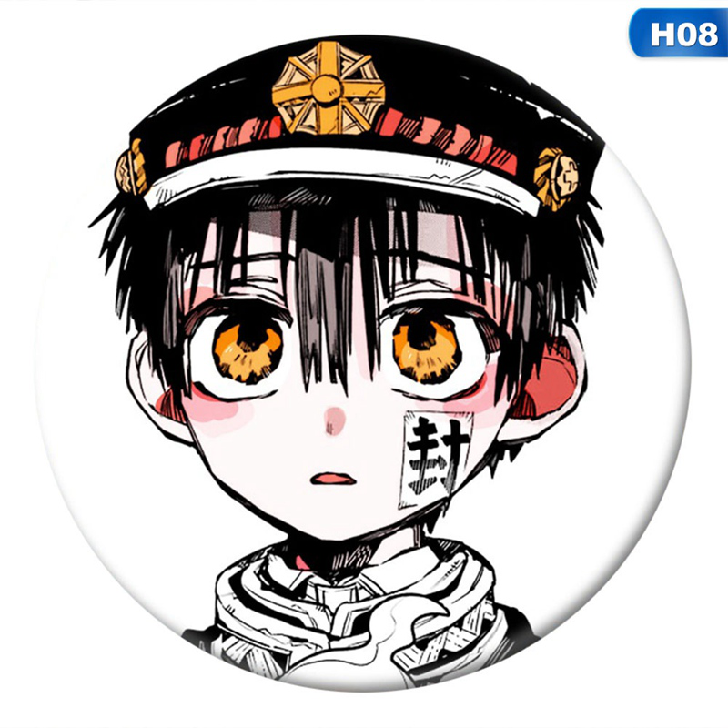 flowersqueen Huy Hiệu Cài Áo Hình Nhân Vật Anime To The Toilet