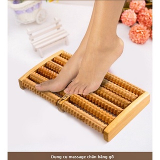 Dụng Cụ Massage Chân Gỗ 8 Thanh
