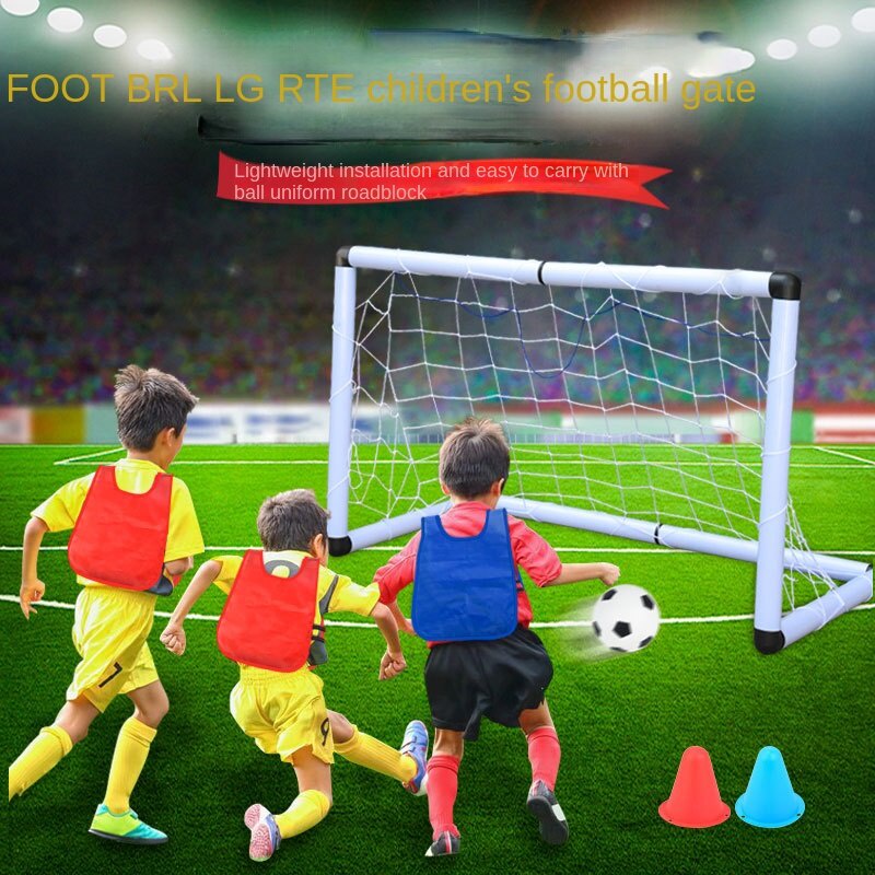 Bộ Đồ Chơi Đá Bóng Mini Cho Trẻ Em + Lưới Và Bóng Mini 100x64x50cm Gấp Gọn Mang Đi Tiện Dụng