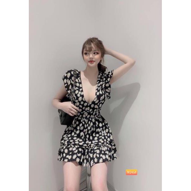 Váy hoa cúc đuôi cá