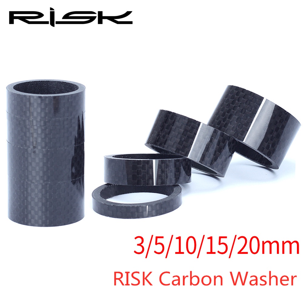 Bộ Vòng Đệm Cổ Xe Đạp Bằng Sợi Carbon Cho Xe Đạp Leo Núi