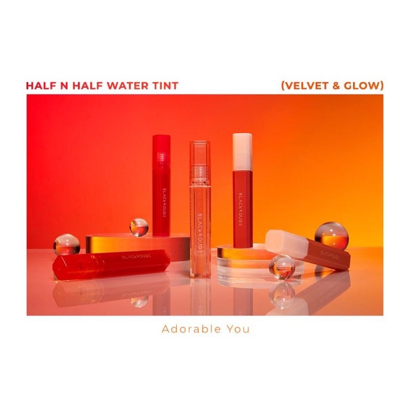 Son Black Rouge Half N Half Water Velvet Phiên bản Mới Nhất