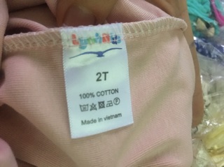Sét 5 Quần legging thêu bé gái