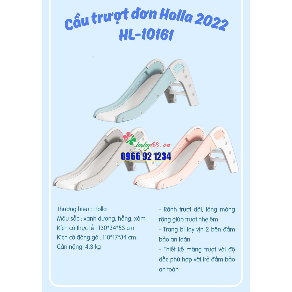 Cầu Trượt Đơn Holla 2022 HL-10161