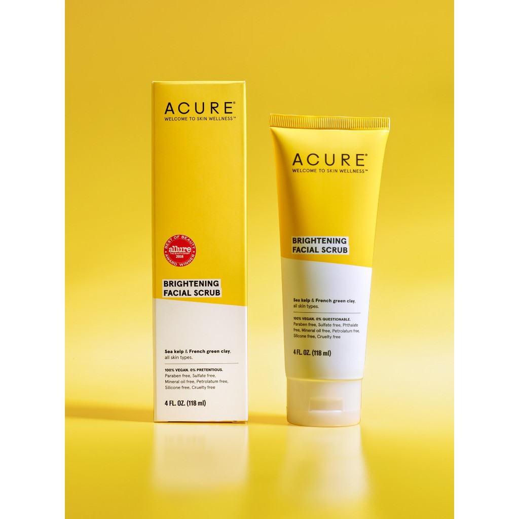 TẨY TẾ BÀO CHẾT SÁNG DA ACURE BRIGHTEING FACIAL SCRUB